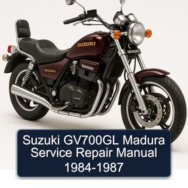 Suzuki GV700GL Madura Service Repair Manual 1984-1987