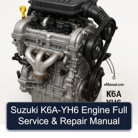 Suzuki K6A-YH6 Engine Full Service & Repair Manual