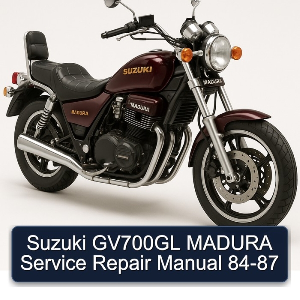 Suzuki GV700GL MADURA Service Repair Manual 84-87