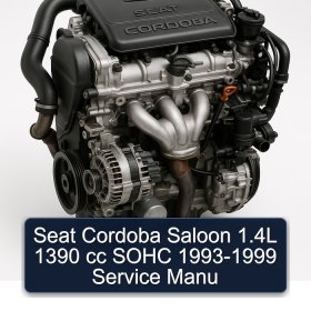 Seat Cordoba Saloon 1.4L 1390 cc SOHC 1993-1999 Service Manu