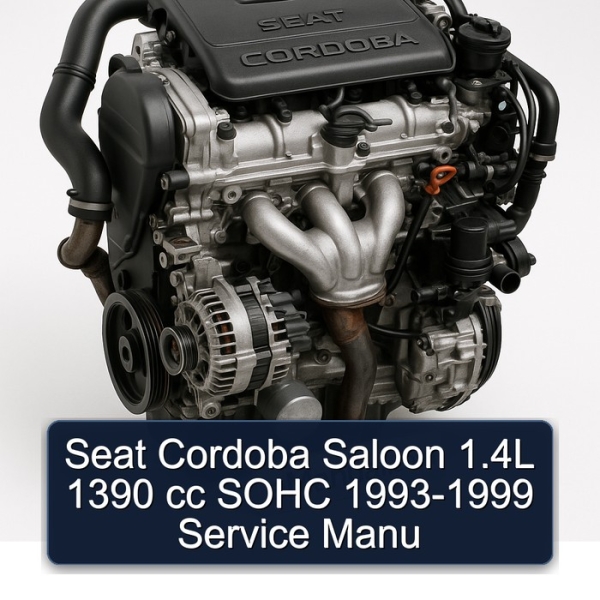 Seat Cordoba Saloon 1.4L 1390 cc SOHC 1993-1999 Service Manu