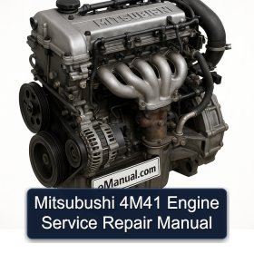 Mitsubushi 4M41 Engine Service Repair Manual