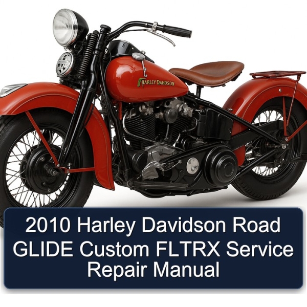 2010 Harley Davidson Road GLIDE Custom FLTRX Service Repair Manual
