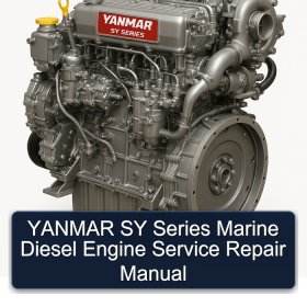 YANMAR SY Series Marine Diesel Engine Service Repair Manual