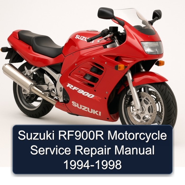 Suzuki RF900R Motorcycle Service Repair Manual 1994-1998