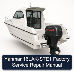 Yanmar 16LAK-STE1 Factory Service Repair Manual