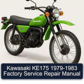 Kawasaki KE175 1979-1983 Factory Service Repair Manual