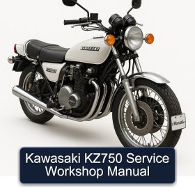 Kawasaki KZ750 Service Workshop Manual