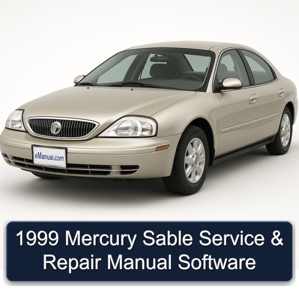 1999 Mercury Sable Service & Repair Manual Software