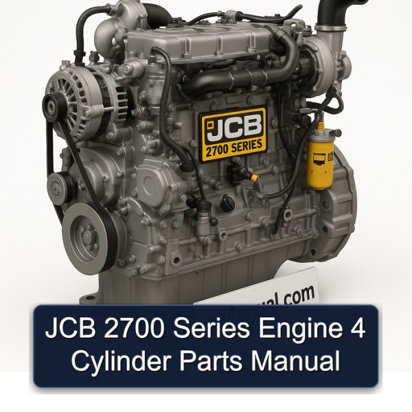 JCB 2700 Series Engine 4 Cylinder Parts Manual