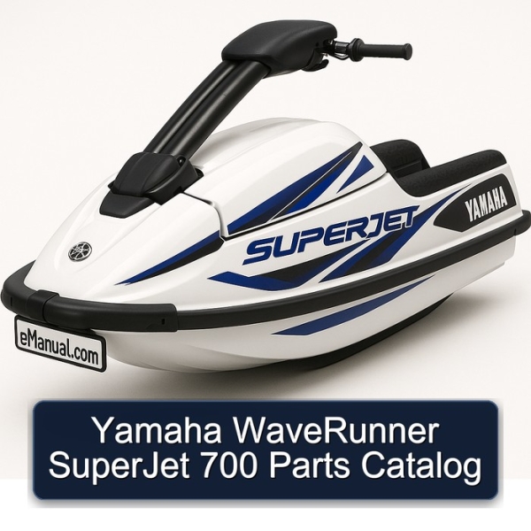 Yamaha WaveRunner SuperJet 700 Parts Catalog