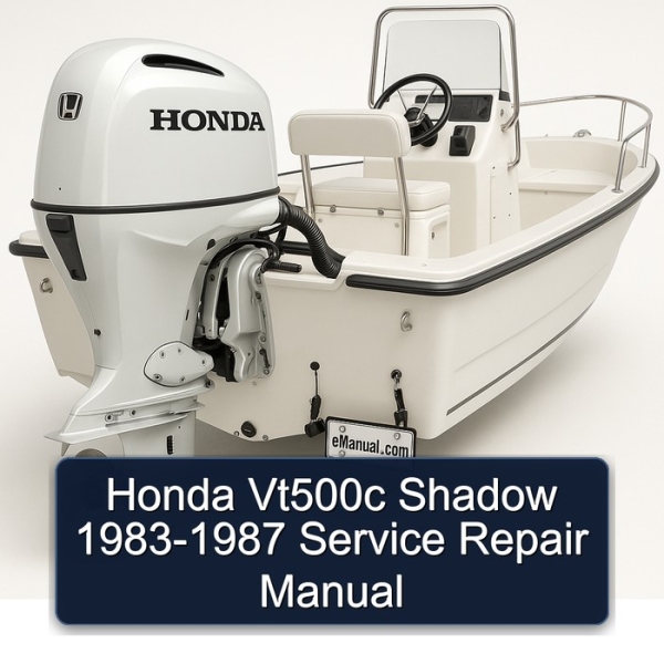 Honda Vt500c Shadow 1983-1987 Service Repair Manual