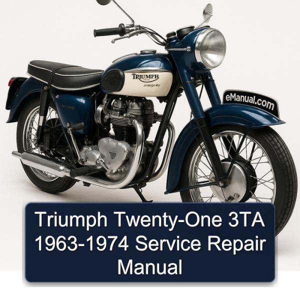 Triumph Twenty-One 3TA 1963-1974 Service Repair Manual