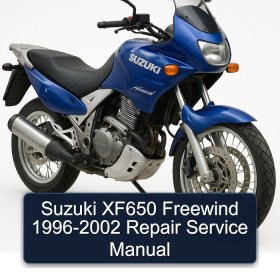 Suzuki XF650 Freewind 1996-2002 Repair Service Manual