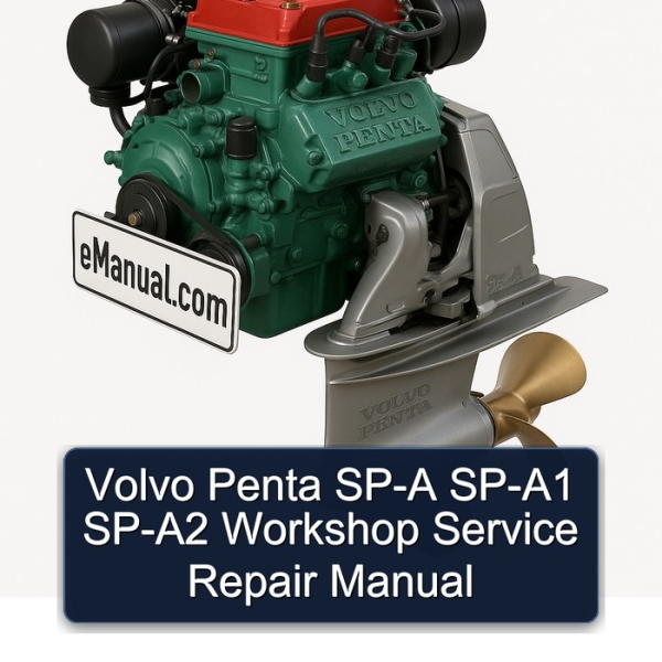 Volvo Penta SP-A SP-A1 SP-A2 Workshop Service Repair Manual