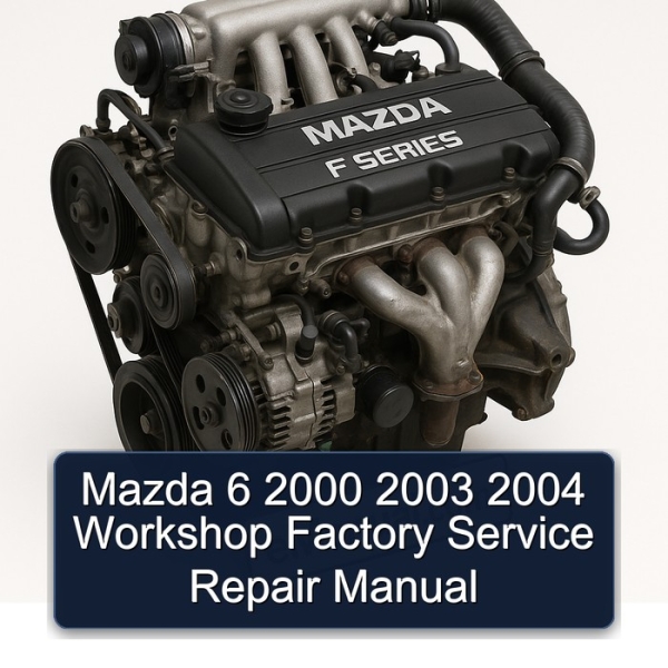 Mazda 6 2000 2003 2004 Workshop Factory Service Repair Manual