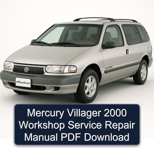 Mercury Villager 2000 Workshop Service Repair Manual PDF Download