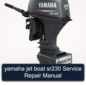 yamaha jet boat sr230 Service Repair Manual