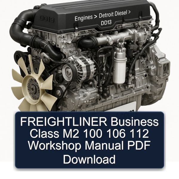 FREIGHTLINER Business Class M2 100 106 112 Workshop Manual PDF Download