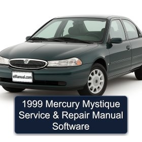 1999 Mercury Mystique Service & Repair Manual Software