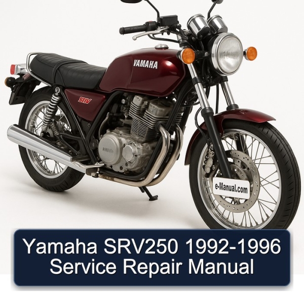 Yamaha SRV250 1992-1996 Service Repair Manual