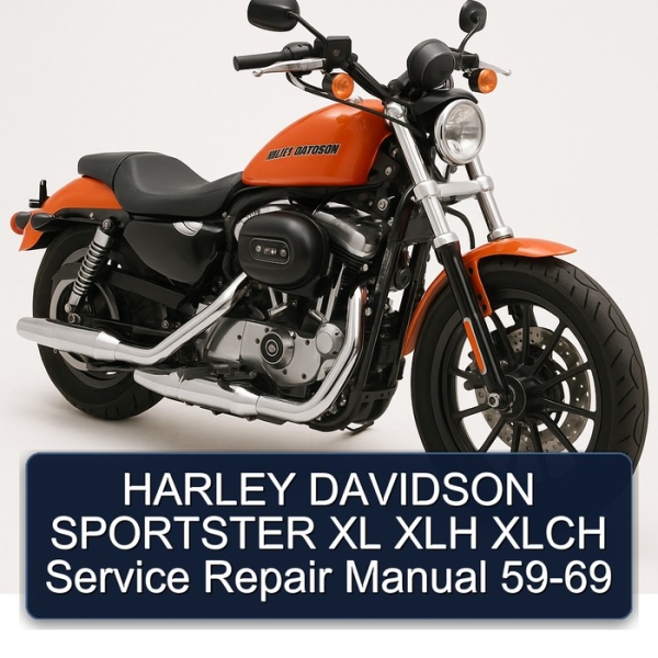 HARLEY DAVIDSON SPORTSTER XL XLH XLCH Service Repair Manual 59-69