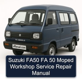 Suzuki FA50 FA 50 Moped Workshop Service Repair Manual