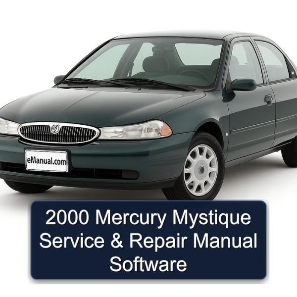 2000 Mercury Mystique Service & Repair Manual Software