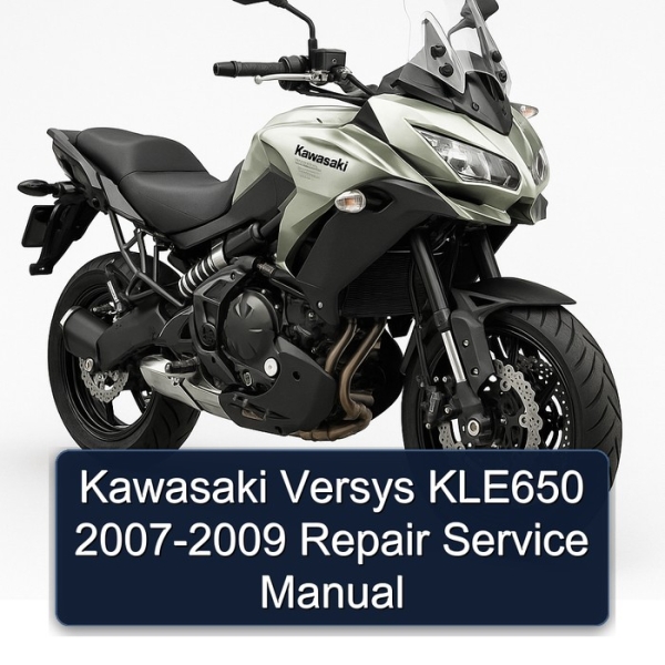 Kawasaki Versys KLE650 2007-2009 Repair Service Manual