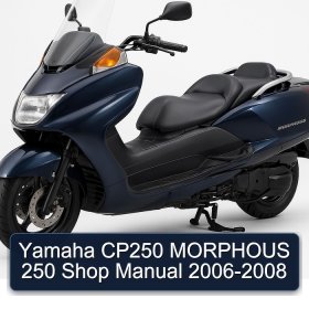 Yamaha CP250 MORPHOUS 250 Shop Manual 2006-2008