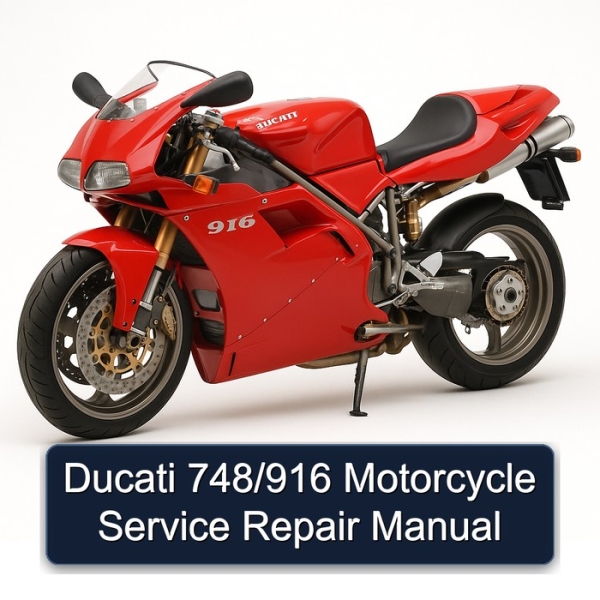 Ducati 748/916 Motorcycle Service Repair Manual