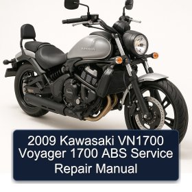 2009 Kawasaki VN1700 Voyager 1700 ABS Service Repair Manual