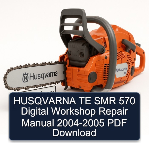 HUSQVARNA TE SMR 570 Digital Workshop Repair Manual 2004-2005 PDF Download