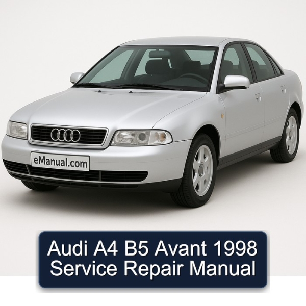 Audi A4 B5 Avant 1998 Service Repair Manual