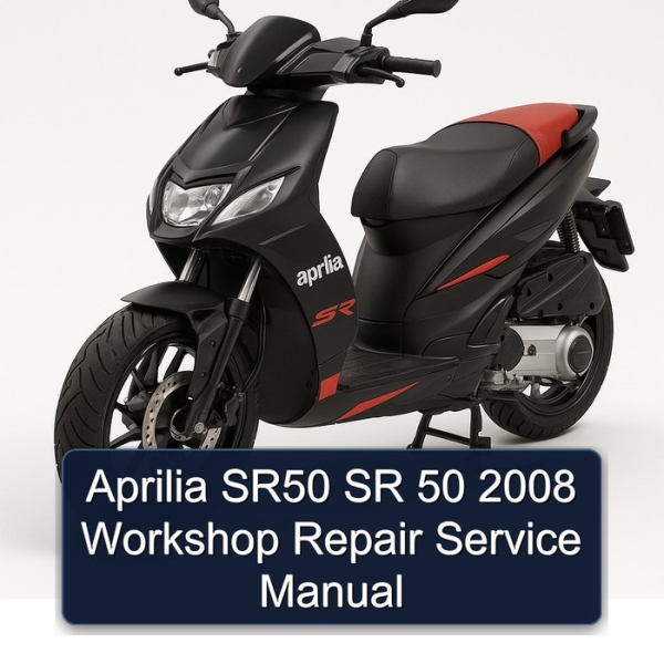 Aprilia SR50 SR 50 2008 Workshop Repair Service Manual