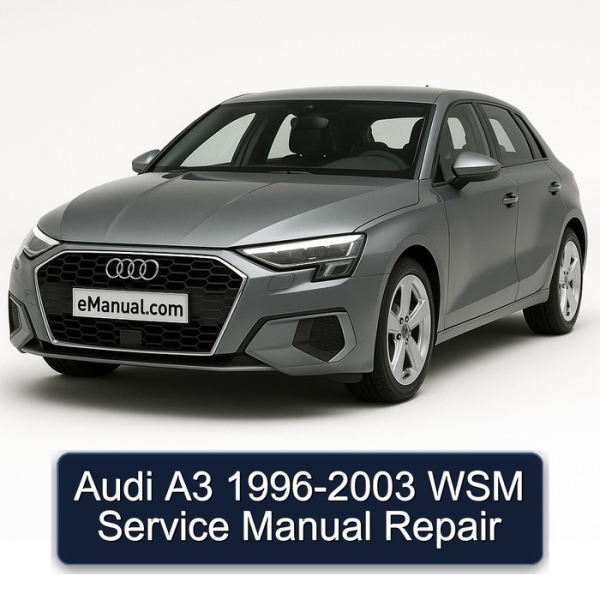 Audi A3 1996-2003 WSM Service Manual Repair