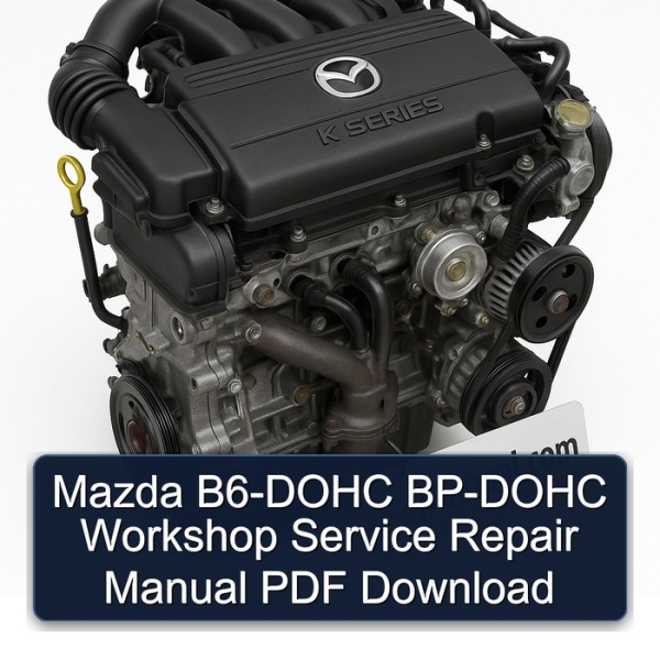 Mazda B6-DOHC BP-DOHC Workshop Service Repair Manual PDF Download