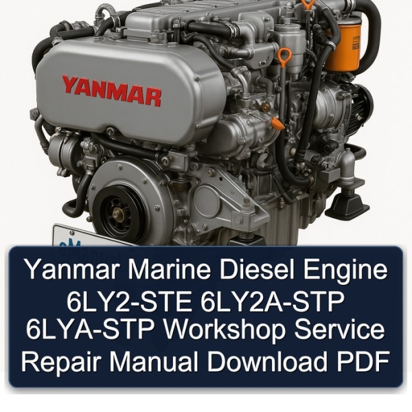 Yanmar Marine Diesel Engine 6LY2-STE 6LY2A-STP 6LYA-STP Workshop Service Repair Manual Download PDF
