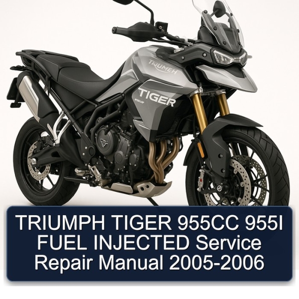 TRIUMPH TIGER 955CC 955I FUEL INJECTED Service Repair Manual 2005-2006