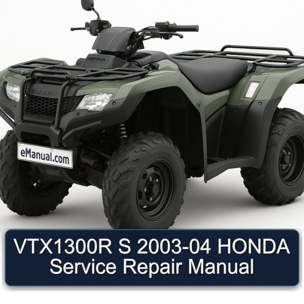 VTX1300R S 2003-04 HONDA Service Repair Manual