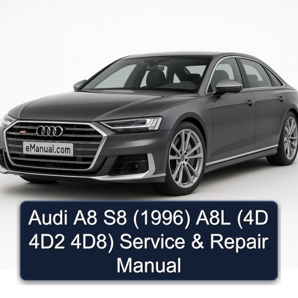 Audi A8 S8 (1996) A8L (4D 4D2 4D8) Service & Repair Manual
