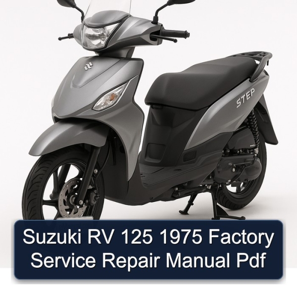 Suzuki RV 125 1975 Factory Service Repair Manual Pdf