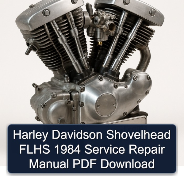 Harley Davidson Shovelhead FLHS 1984 Service Repair Manual PDF Download