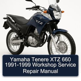 Yamaha Tenere XTZ 660 1991-1999 Workshop Service Repair Manual