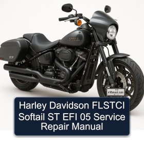 Harley Davidson FLSTCI Softail ST EFI 05 Service Repair Manual