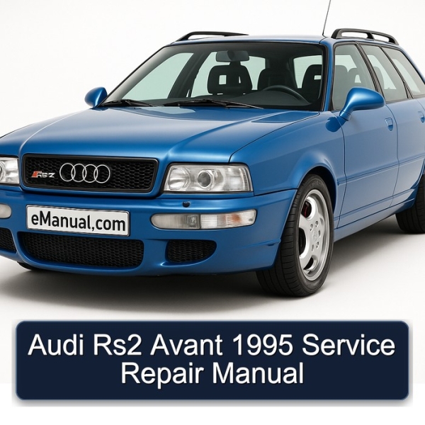 Audi Rs2 Avant 1995 Service Repair Manual