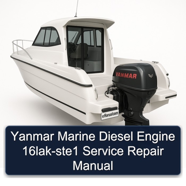 Yanmar Marine Diesel Engine 16lak-ste1 Service Repair Manual