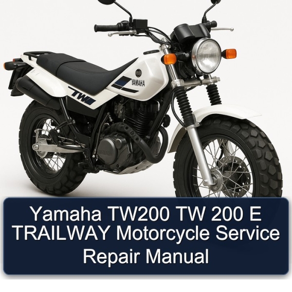 Yamaha TW200 TW 200 E TRAILWAY Motorcycle Service Repair Manual