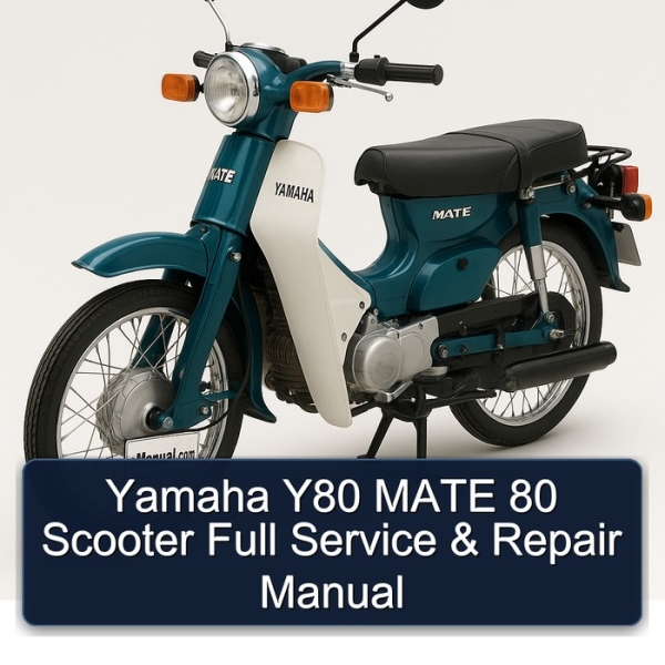 Yamaha Y80 MATE 80 Scooter Full Service & Repair Manual