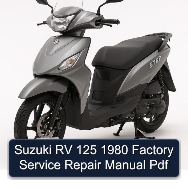 Suzuki RV 125 1980 Factory Service Repair Manual Pdf